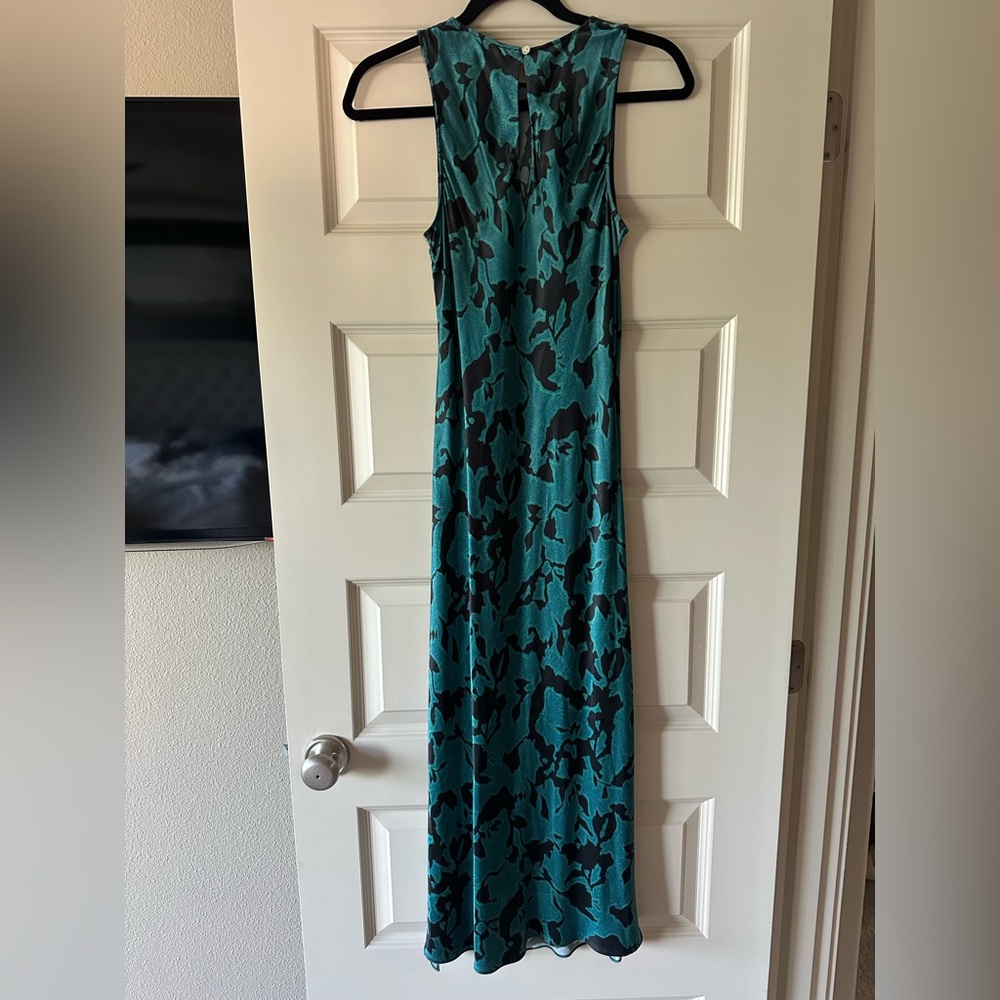 Rails Gabriella Slip Midi Dress in Teal Ice - Picture 10 of 10